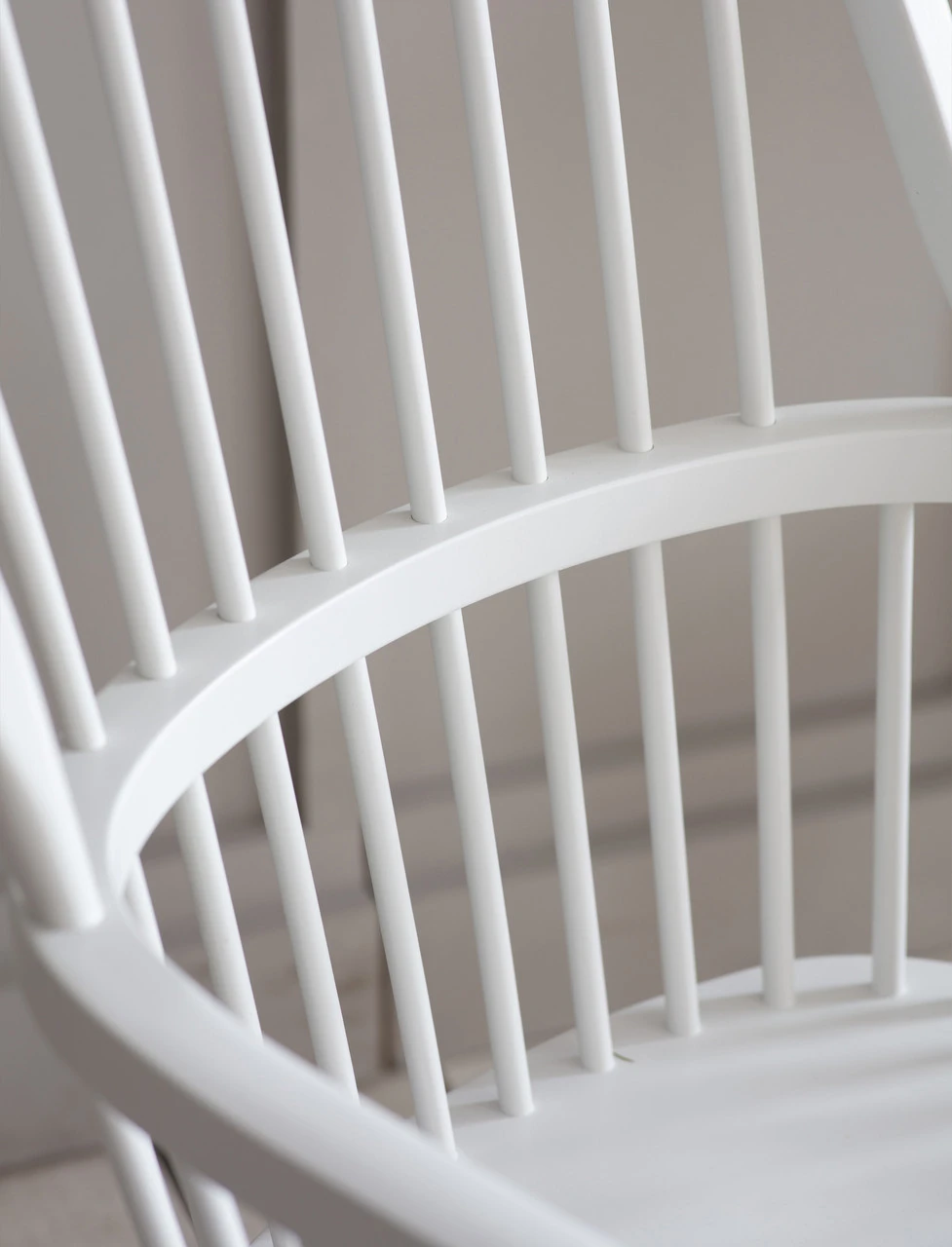 Spindle Armchair - Lily White 3 Spindle Armchair - Lily White - Image 3