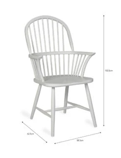 Spindle Armchair - Lily White 11 Spindle Armchair - Lily White -Garden Trading Store ACLW01 portrait 9 03096.1638455436