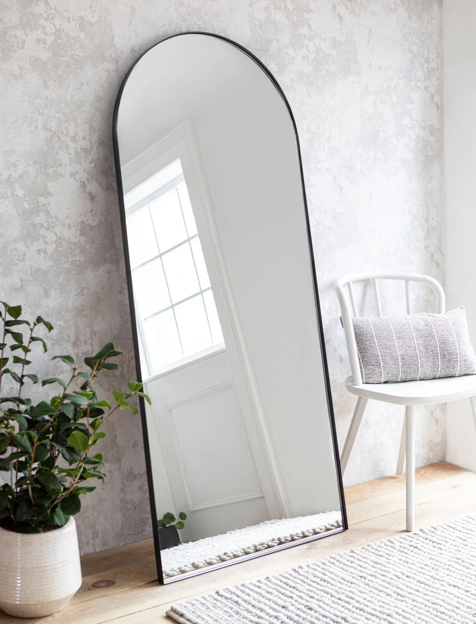 Charlcombe Arched Leaning Mirror 1 Charlcombe Arched Leaning Mirror