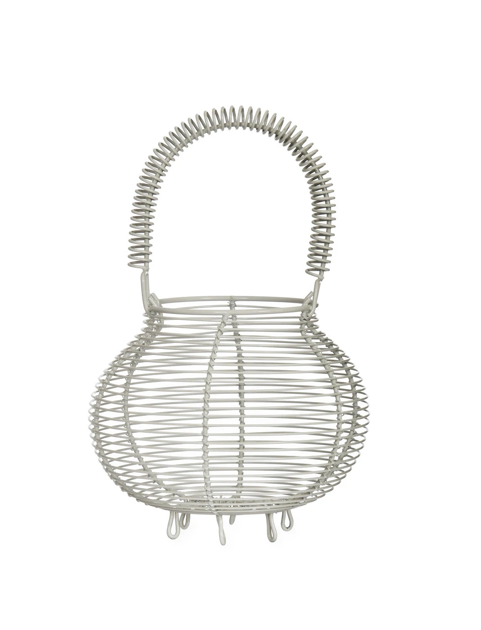 Brompton Egg Basket - Chalk 2 Brompton Egg Basket - Chalk - Image 2