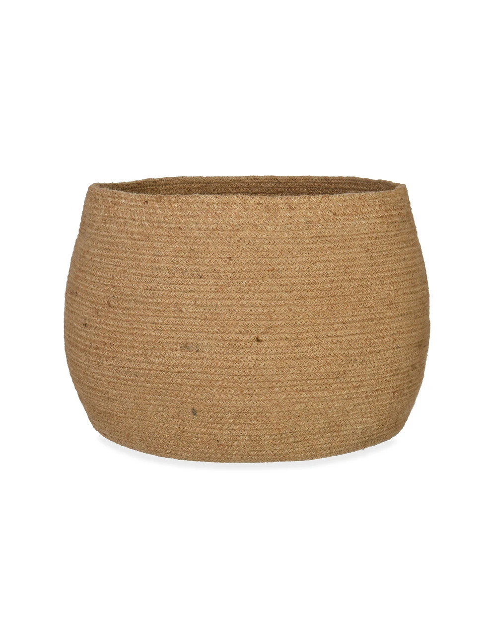 Round Jute Basket - Large 2 Round Jute Basket - Large - Image 2