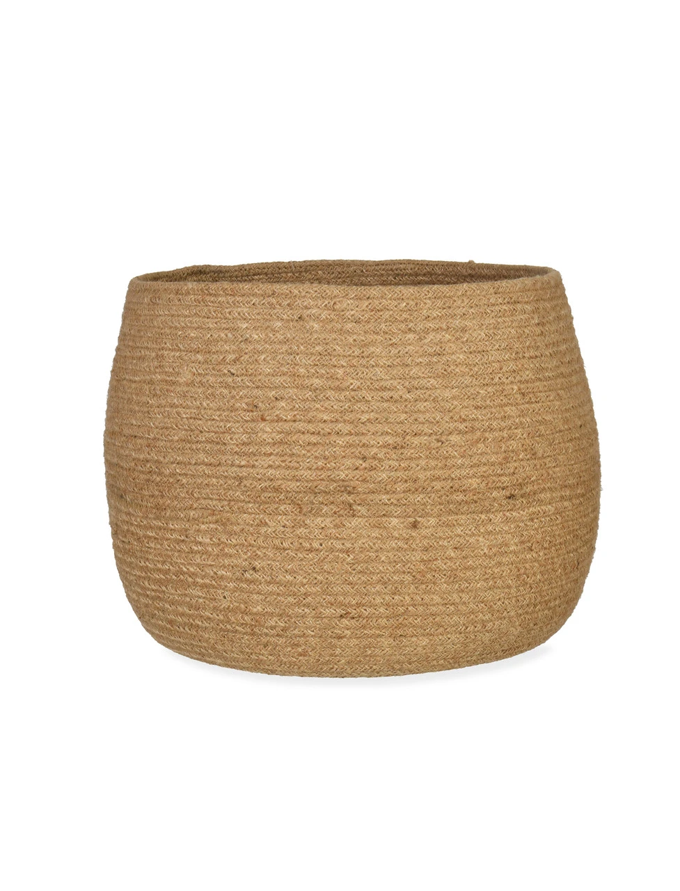 Round Jute Basket - Medium 2 Round Jute Basket - Medium - Image 2