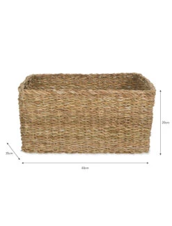 Brading Rectangular Basket - Large -Garden Trading Store BAJU04 portrait 9 47276.1638457835
