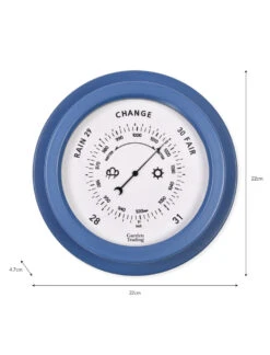 Tenby Barometer - Lulworth Blue -Garden Trading Store BALB01 portrait 9 18598.1638458424