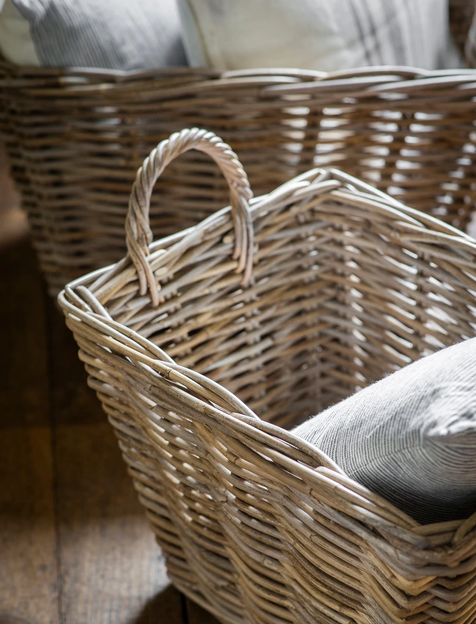 Set Of 2 Bembridge Storage Baskets - Rattan 2 Set Of 2 Bembridge Storage Baskets - Rattan - Image 2