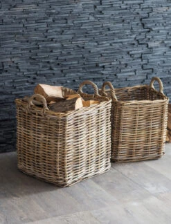 Set Of 2 Square Baskets