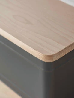 Borough Bread Bin - Charcoal 13 Borough Bread Bin - Charcoal -Garden Trading Store BBCO02 portrait 6 53526.1638459066