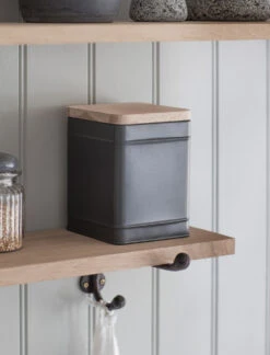 Borough Canister - Small - Charcoal