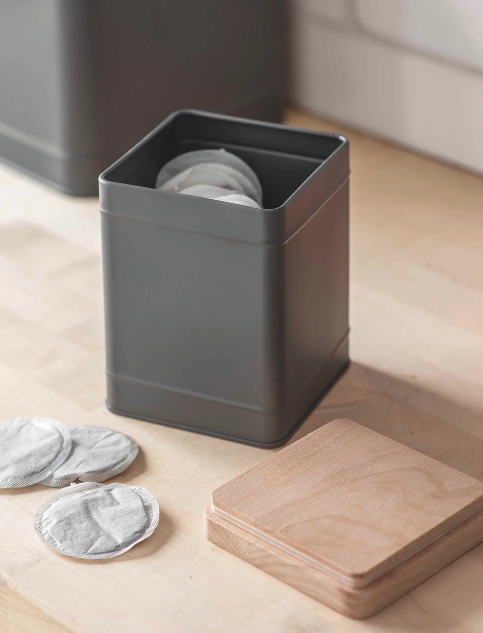 Borough Canister - Small - Charcoal 4 Borough Canister - Small - Charcoal - Image 4