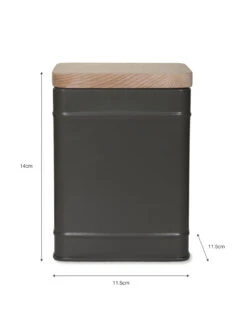 Borough Canister - Small - Charcoal 11 Borough Canister - Small - Charcoal -Garden Trading Store BBCO04 portrait 9 30225.1638459075