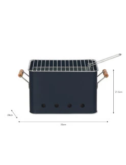 Cleveley Bucket BBQ - Ink 7 Cleveley Bucket BBQ - Ink -Garden Trading Store BBIK04 portrait 9 62409.1638459628