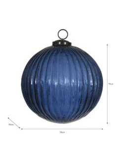 Murrine Bauble - Large - Ink 5 Murrine Bauble - Large - Ink -Garden Trading Store BBIK05 portrait 9 19482.1669822769