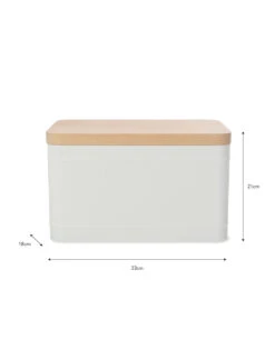 Borough Bread Bin - Lily White 9 Borough Bread Bin - Lily White -Garden Trading Store BBLW01 portrait 9 12328.1638459655