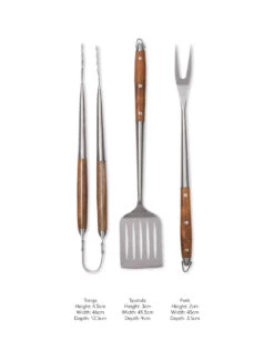 Set Of 3 BBQ Tools -Garden Trading Store BBQT02 portrait 9 34907.1638459667
