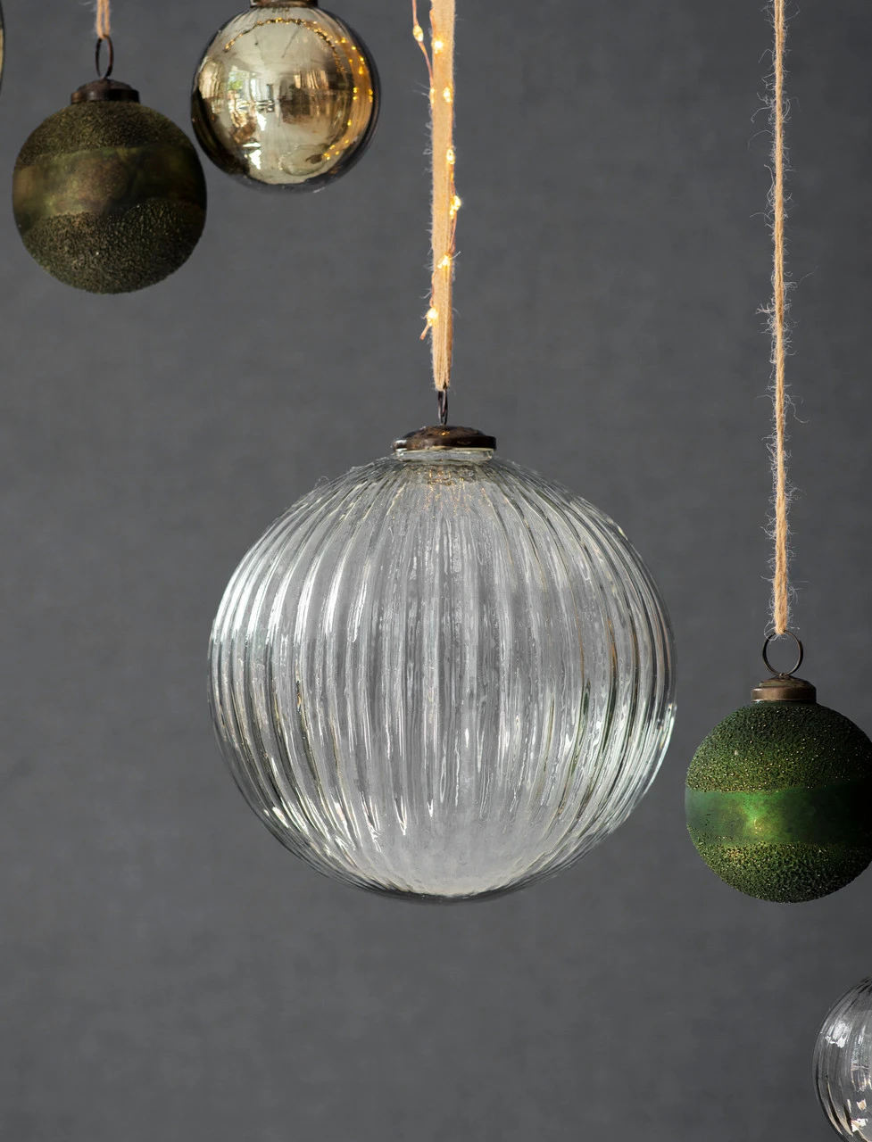 Murrine Bauble - Large - Clear 2 Murrine Bauble - Large - Clear - Image 2