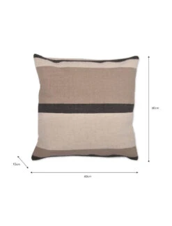 Beccles Stripe Cushion - 60 X 60cm 5 Beccles Stripe Cushion - 60 X 60cm -Garden Trading Store BCWO03 portrait 9 58832.1638459782
