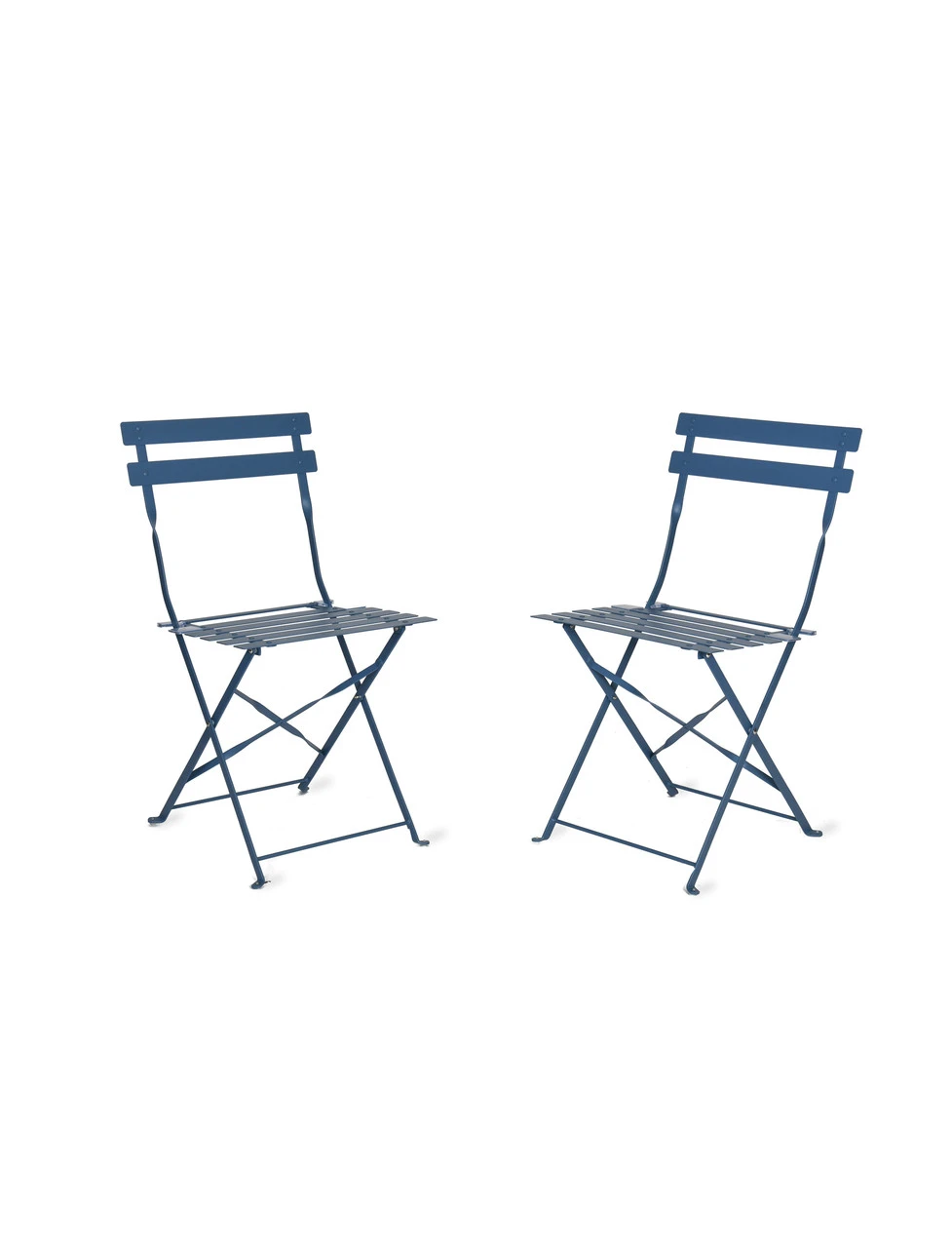 Pair Of Bistro Chairs - Cove Blue 2 Pair Of Bistro Chairs - Cove Blue - Image 2