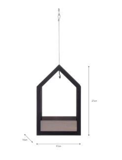 Shetland Bird Feeder - Grey 9 Shetland Bird Feeder - Grey -Garden Trading Store BFPI01 portrait 9 28052.1643046230