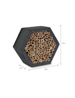 Shetland Hexagonal Bee House - Grey 7 Shetland Hexagonal Bee House - Grey -Garden Trading Store BHPI03 portrait 9 20205.1638460292