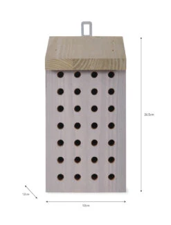 Shetland Rectangular Bee House - Sage 7 Shetland Rectangular Bee House - Sage -Garden Trading Store BHPI06 portrait 9 71675.1643046352