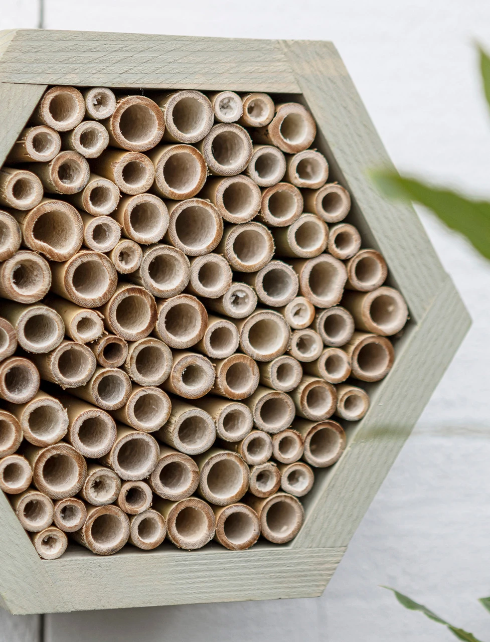 Shetland Hexagonal Bee House - Sage 3 Shetland Hexagonal Bee House - Sage - Image 3