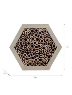 Shetland Hexagonal Bee House - Sage 9 Shetland Hexagonal Bee House - Sage -Garden Trading Store BHPI07 portrait 9 88314.1656665720