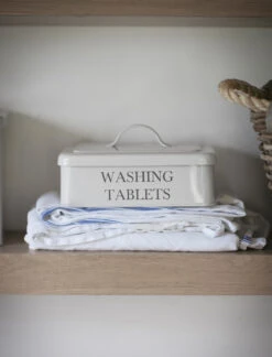 Washing Tablet Box - Chalk