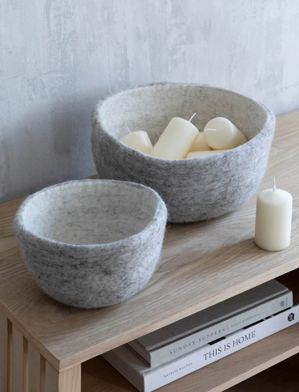 Set Of 2 Southwold Bowls - Grey 1 Set Of 2 Southwold Bowls - Grey