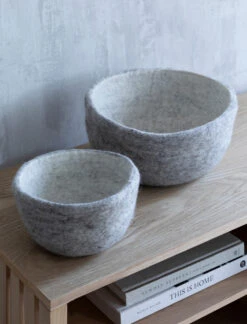 Set Of 2 Southwold Bowls - Grey 7 Set Of 2 Southwold Bowls - Grey -Garden Trading Store BOFE03 portrait 3 16503.1638460838