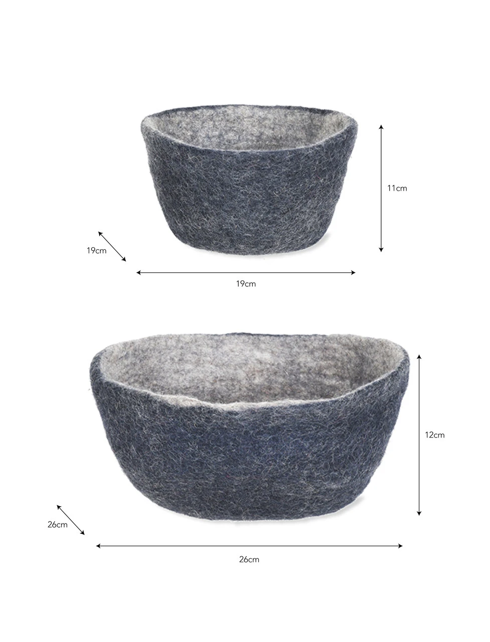 Set Of 2 Southwold Bowls - Ink 6 Set Of 2 Southwold Bowls - Ink - Image 6