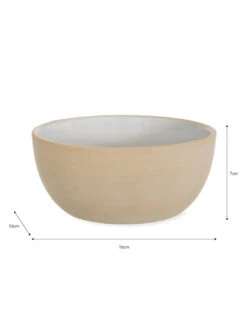 Holwell Side Bowl - White 5 Holwell Side Bowl - White -Garden Trading Store BOWW01 portrait 9 93925.1646064625