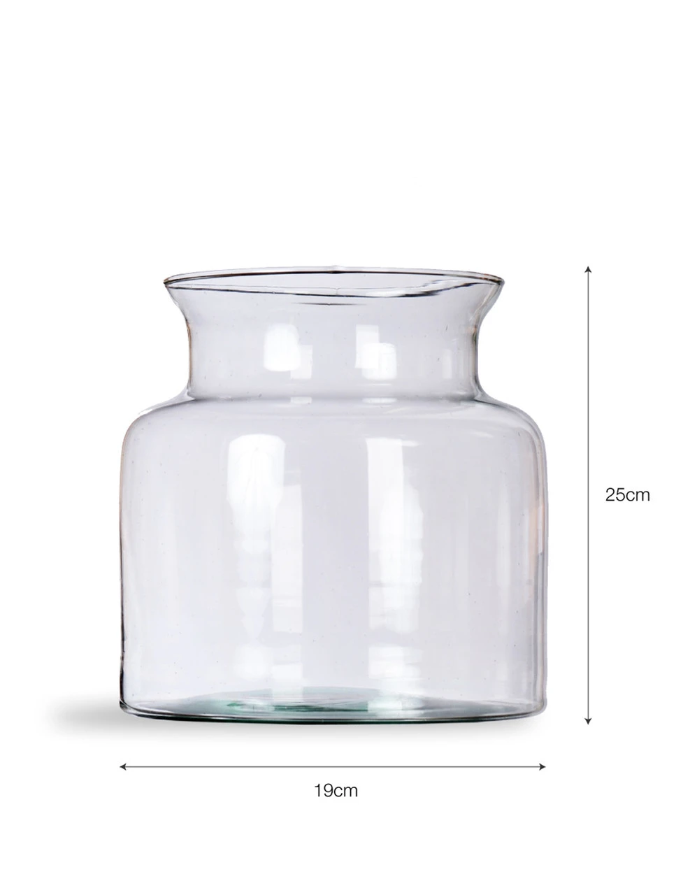 Broadwell Glass Vase - Medium 6 Broadwell Glass Vase - Medium - Image 6