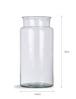 Broadwell Glass Vase - Tall 9 Broadwell Glass Vase - Tall -Garden Trading Store BRGL02 portrait 9 23514.1638461475