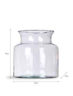 Broadwell Glass Vase - Small 13 Broadwell Glass Vase - Small -Garden Trading Store BRGL10 portrait 9 39720.1638461505