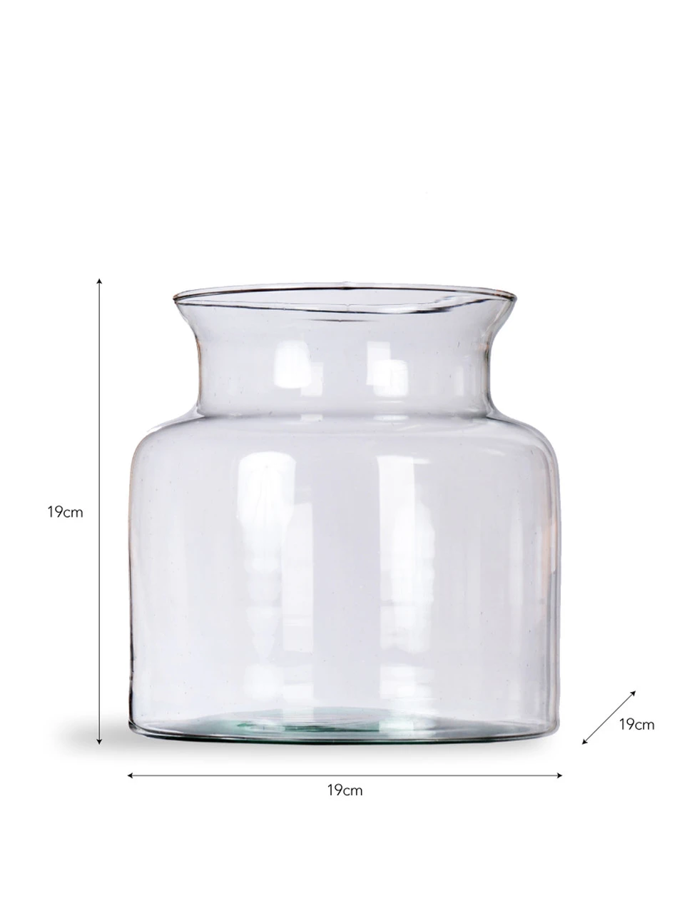 Broadwell Glass Vase - Small 7 Broadwell Glass Vase - Small - Image 7
