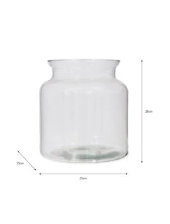 Broadwell Glass Vase - Extra Large 5 Broadwell Glass Vase - Extra Large -Garden Trading Store BRGL12 portrait 9 56601.1638461508