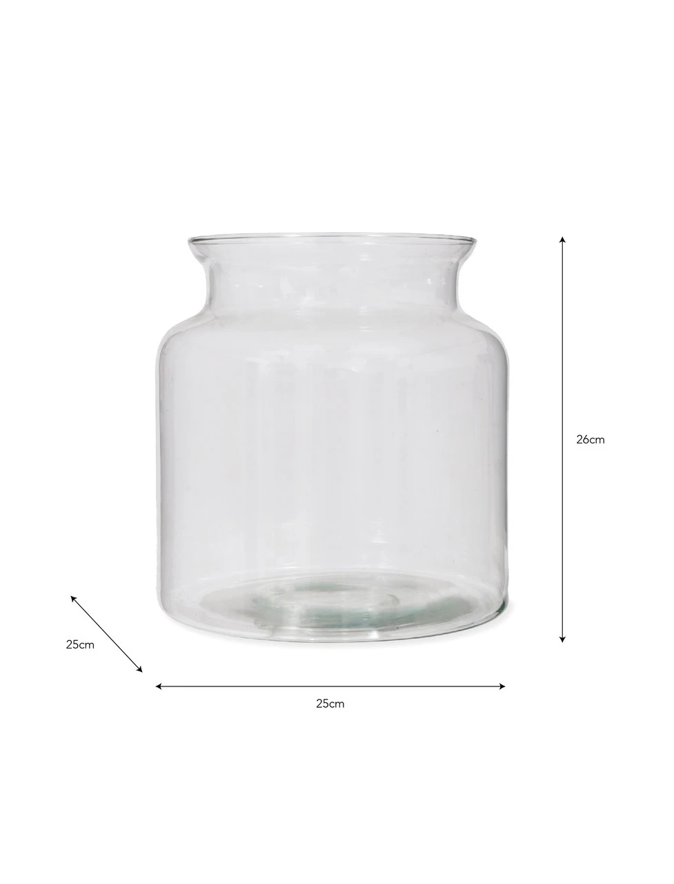 Broadwell Glass Vase - Extra Large 3 Broadwell Glass Vase - Extra Large - Image 3