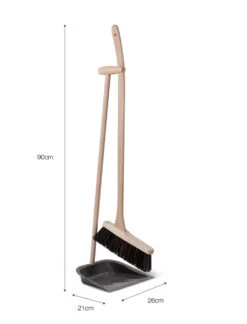 Long Handle Dustpan & Brush 5 Long Handle Dustpan & Brush -Garden Trading Store BRWO05 portrait 9 45546.1638461526