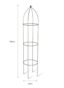 Barrington Obelisk Plant Support - 180cm -Garden Trading Store BSME12 L portrait 9 67829.1649937184