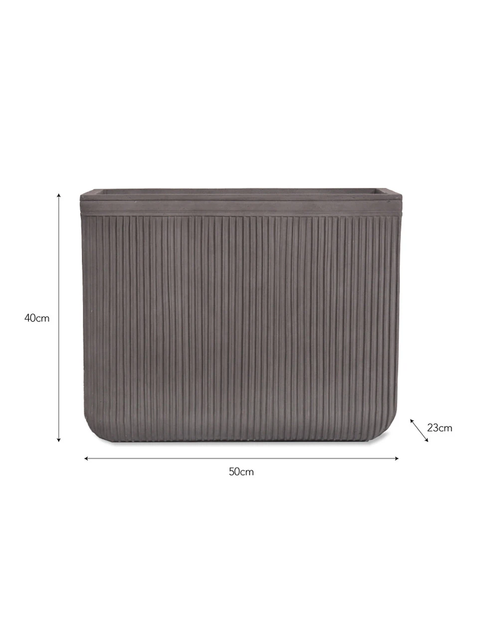 Bathford Rectangular Planter - 50cm 5 Bathford Rectangular Planter - 50cm - Image 5