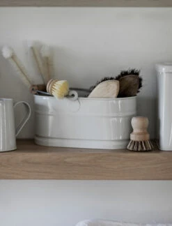 Original Utility Bucket - Chalk 7 Original Utility Bucket - Chalk -Garden Trading Store BUCH01 portrait 3 64623.1638462116