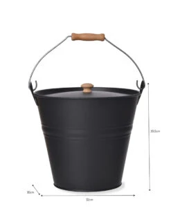 Fireside Bucket - Carbon 7 Fireside Bucket - Carbon -Garden Trading Store BUCN03 portrait 9 26782.1638462122