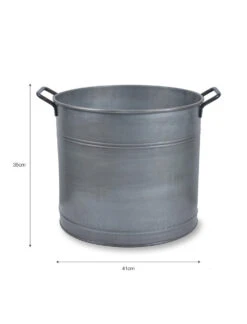 Galvanised Steel Bucket - 41cm -Garden Trading Store BUGA05 portrait 9 42691.1642506459
