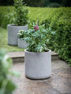 Brockwell Planter In Taupe - 41.5cm