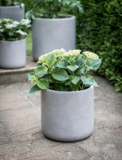 Brockwell Planter In Taupe - 33.5cm