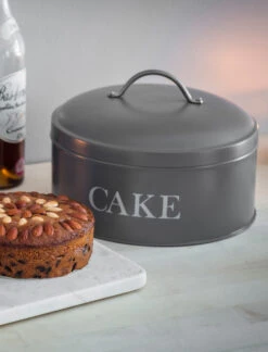 Round Cake Tin - Charcoal -Garden Trading Store CACO01 portrait 2 66555.1638462646