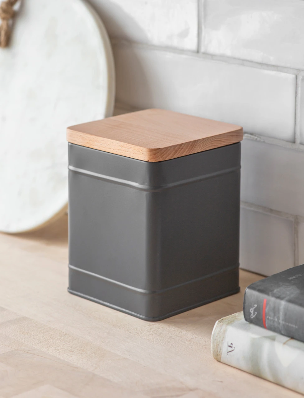 Borough Canister - Large - Charcoal 1 Borough Canister - Large - Charcoal