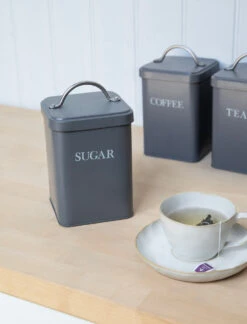 Original Sugar Canister - Charcoal