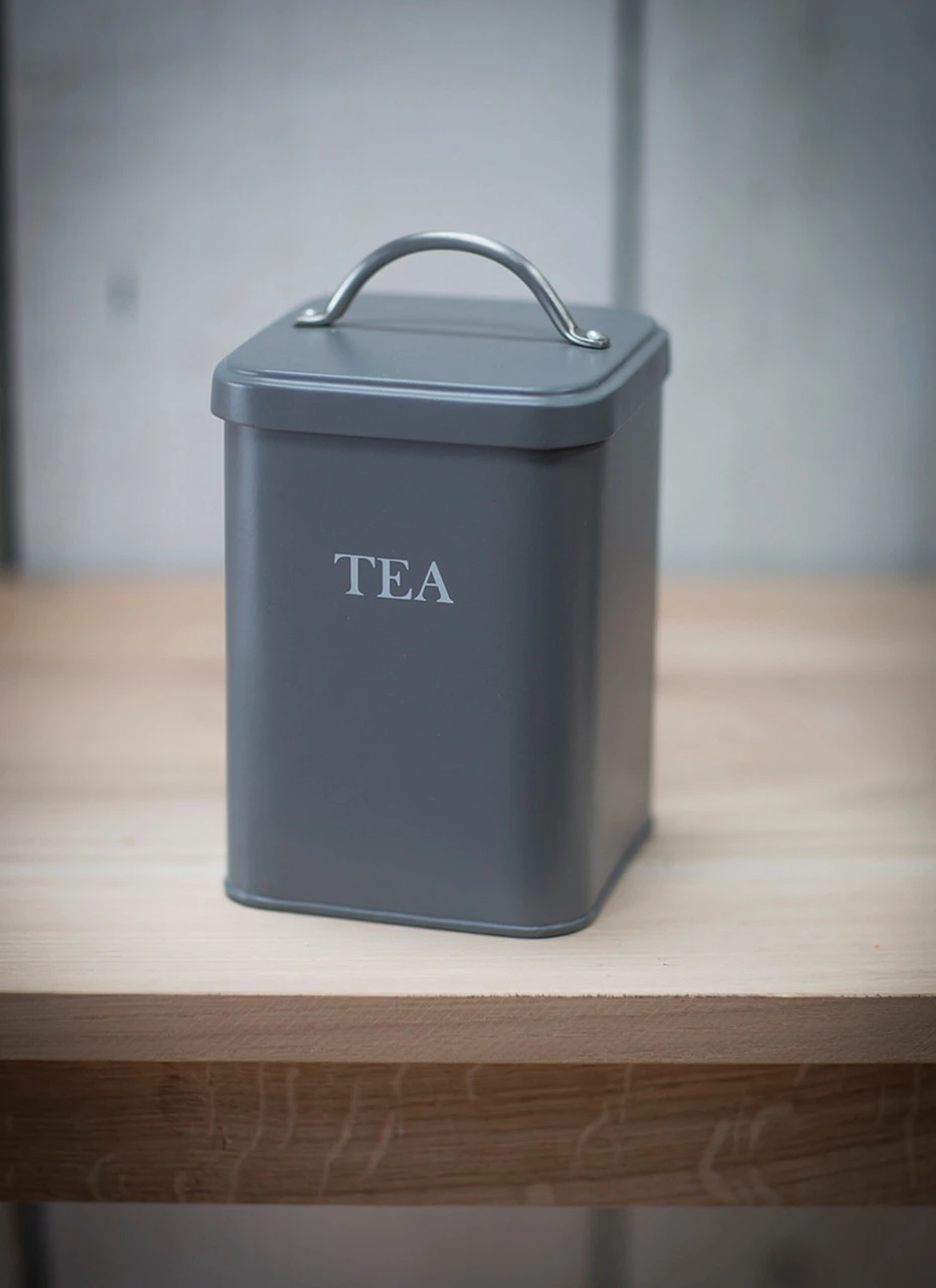 Original Tea Canister - Charcoal 2 Original Tea Canister - Charcoal - Image 2