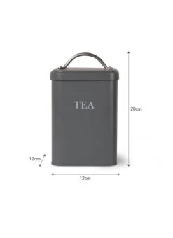 Original Tea Canister - Charcoal 9 Original Tea Canister - Charcoal -Garden Trading Store CACT05 portrait 9 10484.1698744288